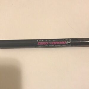 NYX Zero to Brow Gel - Black